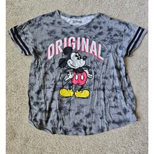 Disney Mickey Mouse Shirt Womens XL (15-17) Original Tie Dye